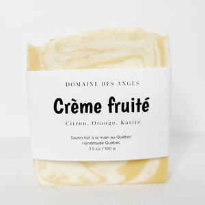 Savon crème fruité